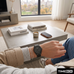 Fossil ES4519 Riley Часовник за жени Fossil ES4519 Riley. Верижка метална в черен цвят. Кварцов механизъм. Водозащита 10 АТМ (плуване).