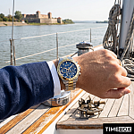 Мъжки часовник Hugo Boss 1513767 Hero Sport Lux Chronograph Часовник за мъже Hugo Boss 1513767 Hero Sport Lux Chronograph. Верижка метална в златист цвят. Кварцов механизъм. Водозащита 5 АТМ (душ).