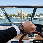 Часовник за мъже Hugo Boss 1514291 Strike. Верижка метална в черен цвят. Кварцов механизъм. Водозащита 5 АТМ (душ).