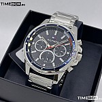 Часовник за мъже Tommy Hilfiger Mason 1791788. Верижка метална в сребрист цвят. Кварцов механизъм. Водозащита 3 АТМ (водни пръски).