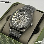 Часовник за мъже Fossil ME3206 Everett. Верижка метална в сив цвят. Автоматичен механизъм. Водозащита 5 АТМ (душ).