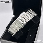 Часовник за мъже Emporio Armani Racer AR11636. Верижка метална в сребрист цвят. Кварцов механизъм. Водозащита 5 АТМ (душ).