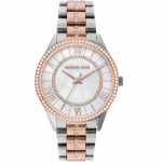 Часовник за жени Michael Kors Lauryn MK3979. Верижка метална в златист цвят. Кварцов механизъм. Водозащита 5 АТМ (душ).