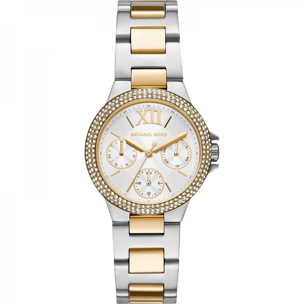 Часовник за жени Michael Kors Camille MK6982. Верижка метална в златист цвят. Кварцов механизъм. Водозащита 5 АТМ (душ).