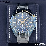 Часовник за мъже Maserati R8873612054 Traguardo. Верижка метална в син цвят. Кварцов механизъм. Водозащита 10 АТМ (плуване).