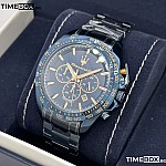 Часовник за мъже Maserati R8873612054 Traguardo. Верижка метална в син цвят. Кварцов механизъм. Водозащита 10 АТМ (плуване).