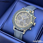 Часовник за жени Swarovski Octea Lux 5580600. Верижка естествена кожа в син цвят. Кварцов механизъм. Водозащита 5 АТМ (душ).