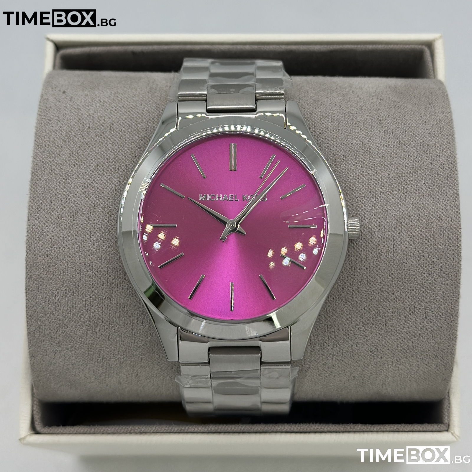 Michael Kors MK3291 Runway Slim | Сребрист часовник за жени