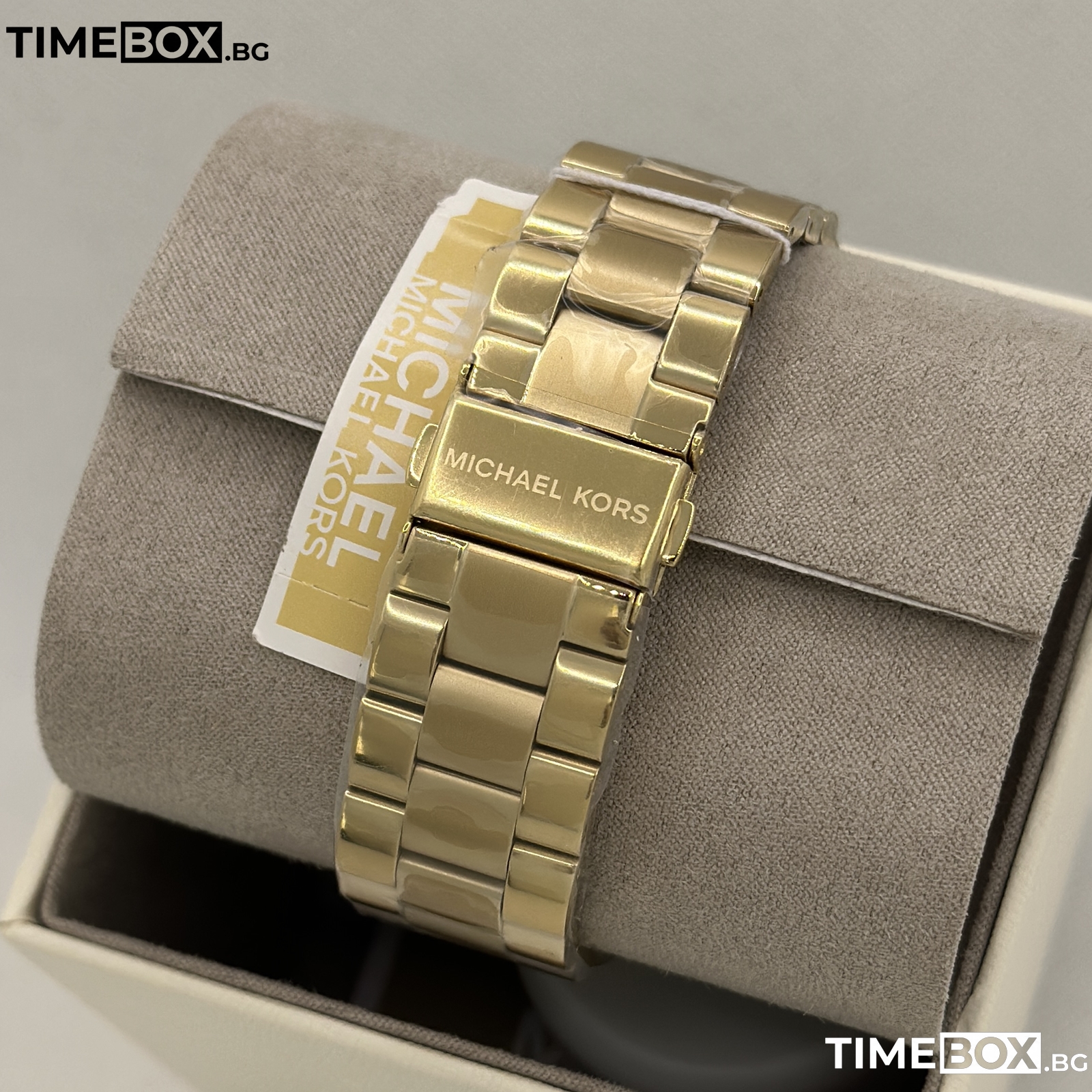 Michael Kors MK3435 Slim Runway | Златист часовник за жени
