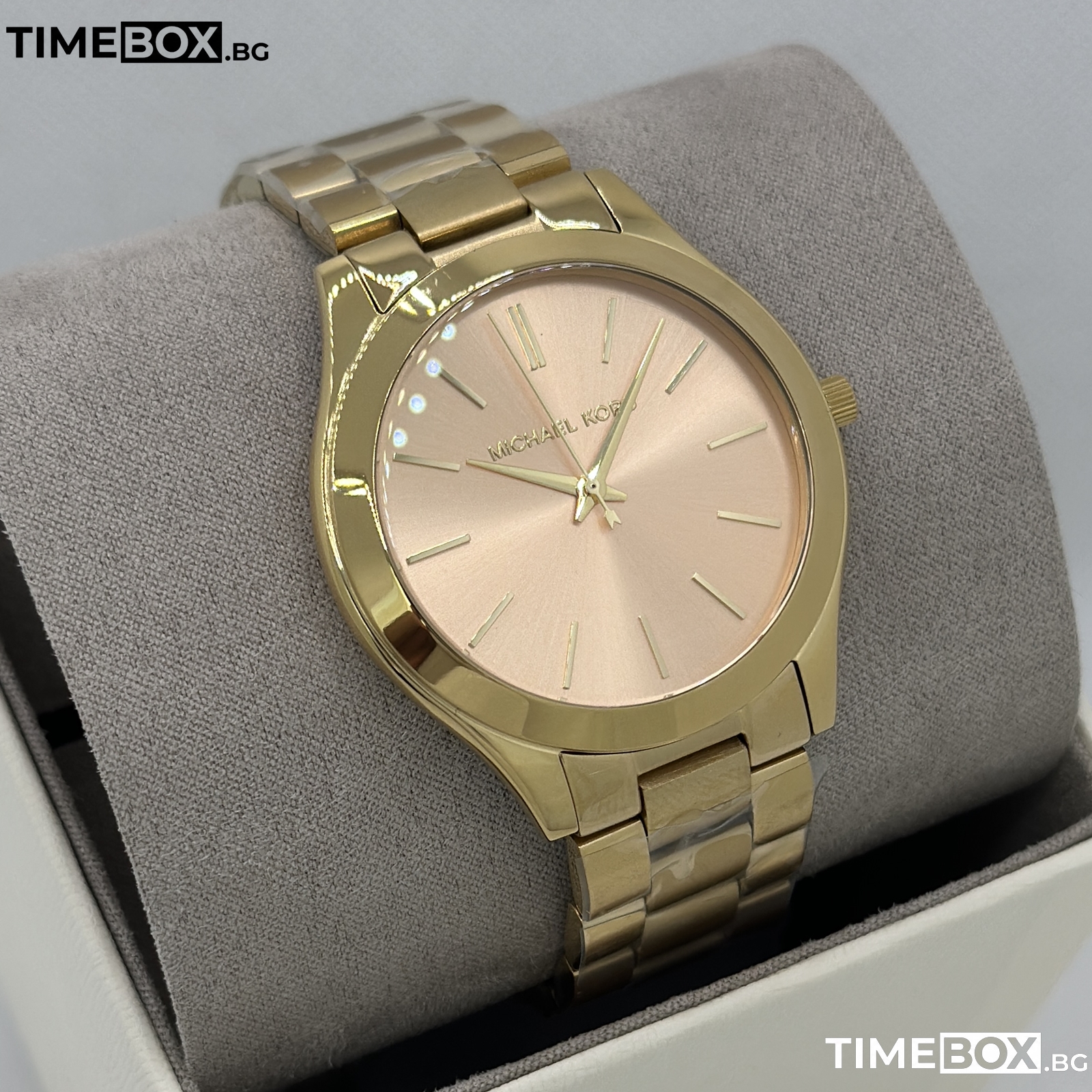 Michael Kors MK3493 Slim Runway | Златист часовник за жени