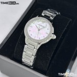 Часовник за жени Emporio Armani AR11596 Mia. Верижка метална в сребрист цвят. Кварцов механизъм. Водозащита 5 АТМ (душ).