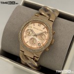 Часовник за жени Michael Kors MK3247 Twist Champagne. Верижка метална в златист цвят. Кварцов механизъм. Водозащита 5 АТМ (душ).
