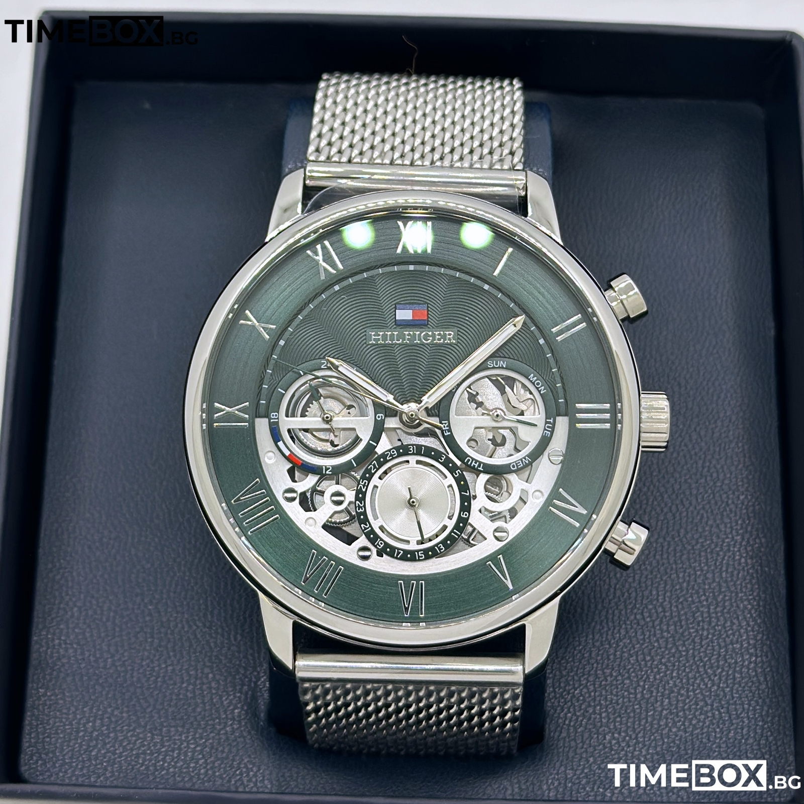 Tommy Hilfiger 1710567 Legend | Сребрист часовник за мъже