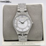 Часовник за жени Michael Kors MK3900 Lauryn. Верижка метална в сребрист цвят. Кварцов механизъм. Водозащита 5 АТМ (душ).