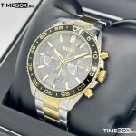Часовник за мъже Hugo Boss 1514144 Runner. Верижка метална в златист цвят. Кварцов механизъм. Водозащита 5 АТМ (душ).