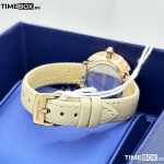 Часовник за жени Swarovski 5672968 Certa. Верижка естествена кожа в бежов цвят. Кварцов механизъм. Водозащита 5 АТМ (душ).