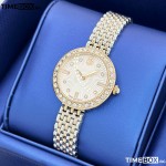 Часовник за жени Swarovski 5672971 Certa. Верижка метална в златист цвят. Кварцов механизъм. Водозащита 5 АТМ (душ).