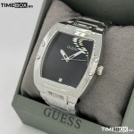 Часовник за мъже Guess GW0387G1 Phoenix. Верижка метална в сребрист цвят. Кварцов механизъм. Водозащита 5 АТМ (душ).