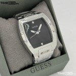 Часовник за мъже Guess GW0387G1 Phoenix. Верижка метална в сребрист цвят. Кварцов механизъм. Водозащита 5 АТМ (душ).