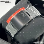 Часовник за мъже Diesel DZ4644 Spiked. Верижка метална в черен цвят. Кварцов механизъм. Водозащита 5 АТМ (душ).