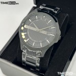 Часовник за мъже Armani Exchange Hampton AX7101. Верижка метална в черен цвят. Кварцов механизъм. Водозащита 5 АТМ (душ).