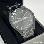 Часовник за мъже Armani Exchange Hampton AX7101. Верижка метална в черен цвят. Кварцов механизъм. Водозащита 5 АТМ (душ).