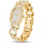 Swarovski 5668854 Dextera Часовник за жени Swarovski 5668854 Dextera. Верижка метална в златист цвят. Кварцов механизъм. Водозащита 3 АТМ (водни пръски).