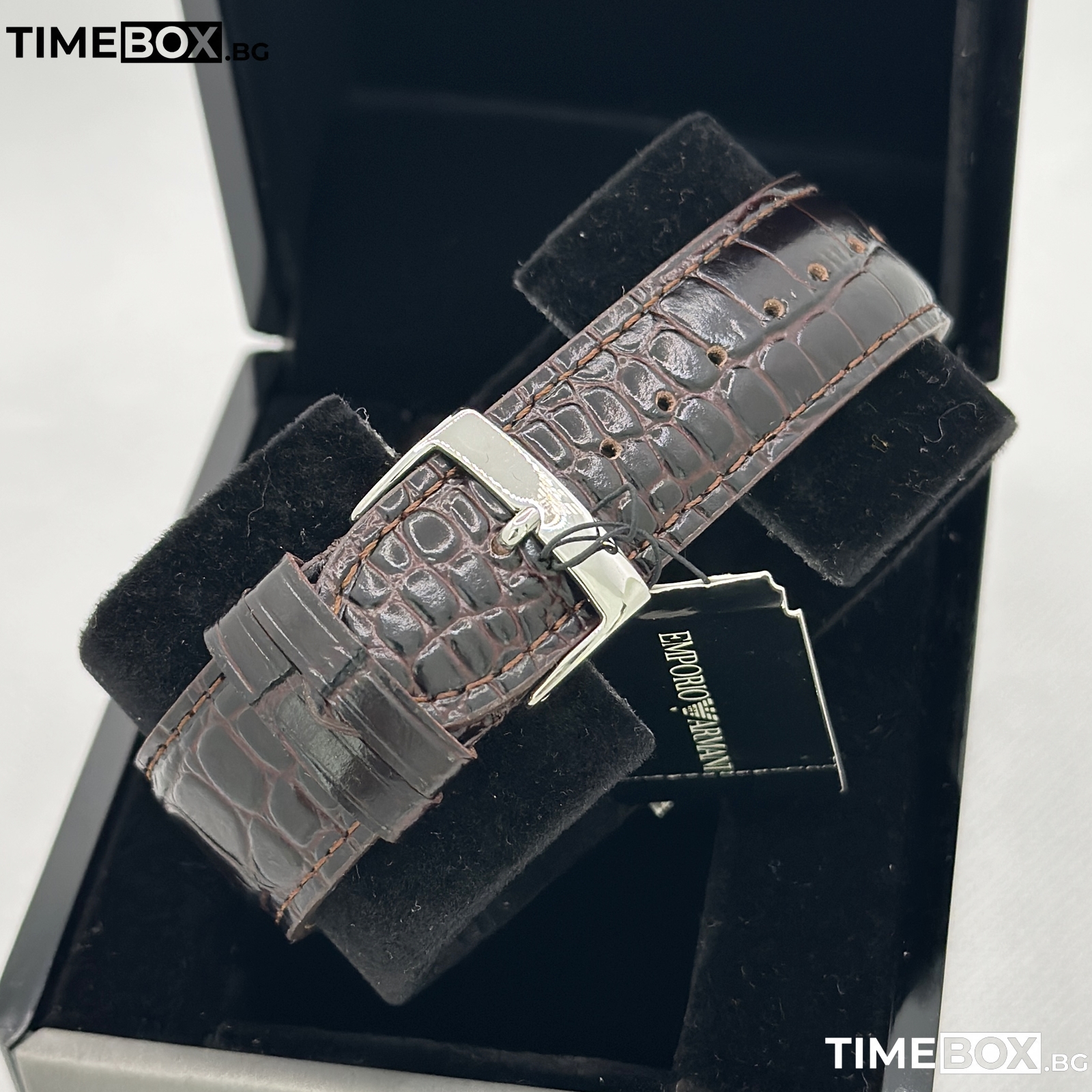 Emporio Armani AR0645 Valente Classic | Кафяв часовник за мъже