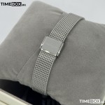 Часовник за жени Calvin Klein Minimal Slim Mesh Steel K3M23126. Верижка метална в сребрист цвят. Кварцов механизъм. Водозащита 3 АТМ (водни пръски).