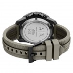 Armani Exchange AX1971 Spencer Часовник за мъже Armani Exchange AX1971 Spencer. Верижка силиконова в сив цвят. Кварцов механизъм. Водозащита 10 АТМ (плуване).