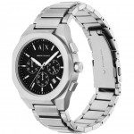 Часовник за мъже Armani Exchange AX4186 Rafael. Верижка метална в сребрист цвят. Кварцов механизъм. Водозащита 5 АТМ (душ).
