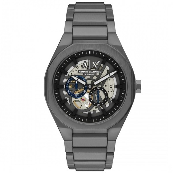 Часовник за мъже Armani Exchange AX4195 Sync. Верижка метална в сив цвят. Кварцов механизъм. Водозащита 5 АТМ (душ).