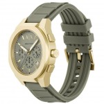 Armani Exchange AX4197 Sync Часовник за мъже Armani Exchange AX4197 Sync. Верижка силиконова в зелен цвят. Кварцов механизъм. Водозащита 5 АТМ (душ).