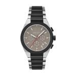 Armani Exchange AX4198 Sync Часовник за мъже Armani Exchange AX4199 Sync. Верижка метална в черен цвят. Кварцов механизъм. Водозащита 3 АТМ (водни пръски).