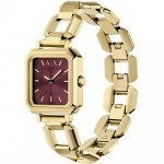 Armani Exchange AX5734 Leila Часовник за жени Armani Exchange AX5734 Leila. Верижка метална в златист цвят. Кварцов механизъм. Водозащита 5 АТМ (душ).