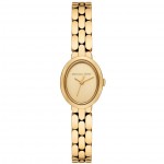 Часовник за жени Michael Kors Maude MK4955. Верижка метална в златист цвят. Кварцов механизъм. Водозащита 5 АТМ (душ).