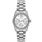 Часовник за мъже Michael Kors Lexington MK4979. Верижка метална в сребрист цвят. Кварцов механизъм. Водозащита 5 АТМ (душ).