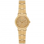 Часовник за жени Michael Kors MK7554 Everest. Верижка метална в златист цвят. Кварцов механизъм. Водозащита 5 АТМ (душ).