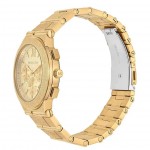 Часовник за жени Michael Kors MK7556 Ritz. Верижка метална в златист цвят. Кварцов механизъм. Водозащита 5 АТМ (душ).