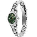 Часовник за жени Michael Kors Lexington MK7580. Верижка метална в сребрист цвят. Кварцов механизъм. Водозащита 5 АТМ (душ).