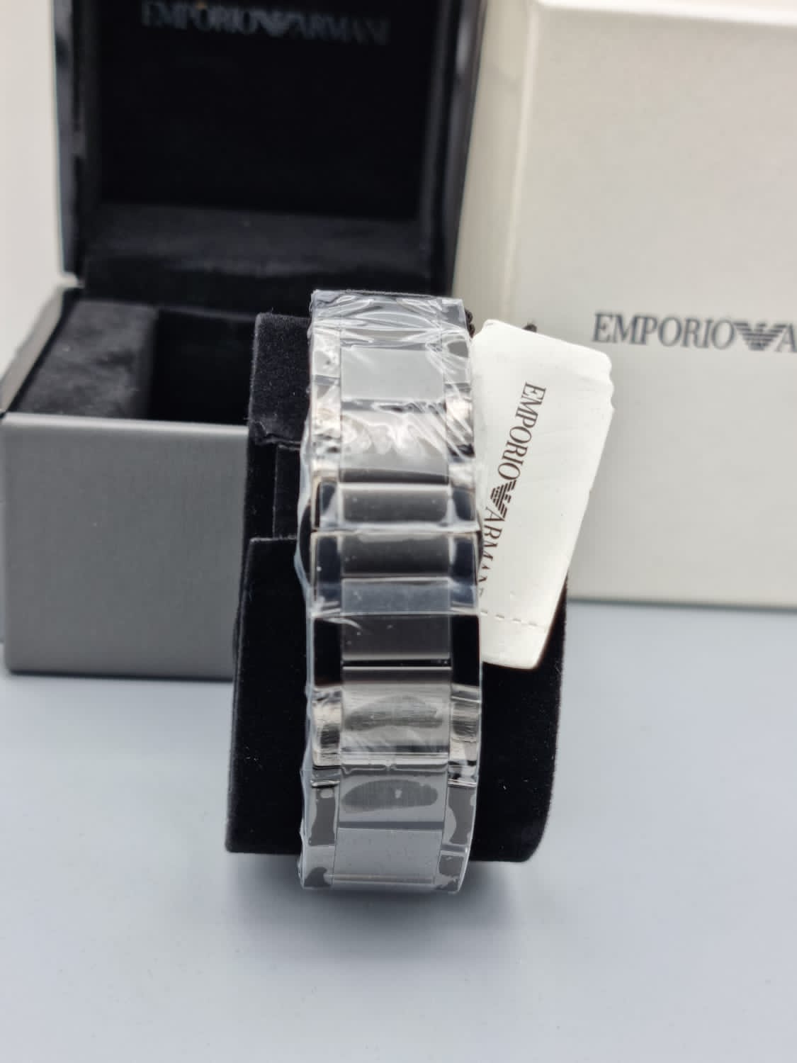 Emporio Armani AR11215 Renato Chronograph | Черен часовник за мъже