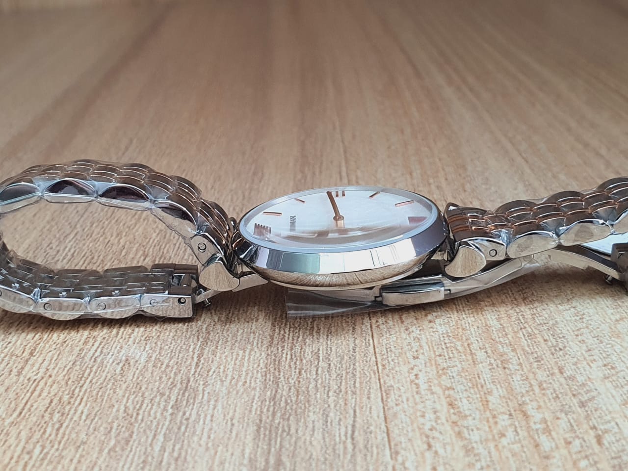 Emporio Armani AR1987 Gianni T-Bar | Златист часовник за жени