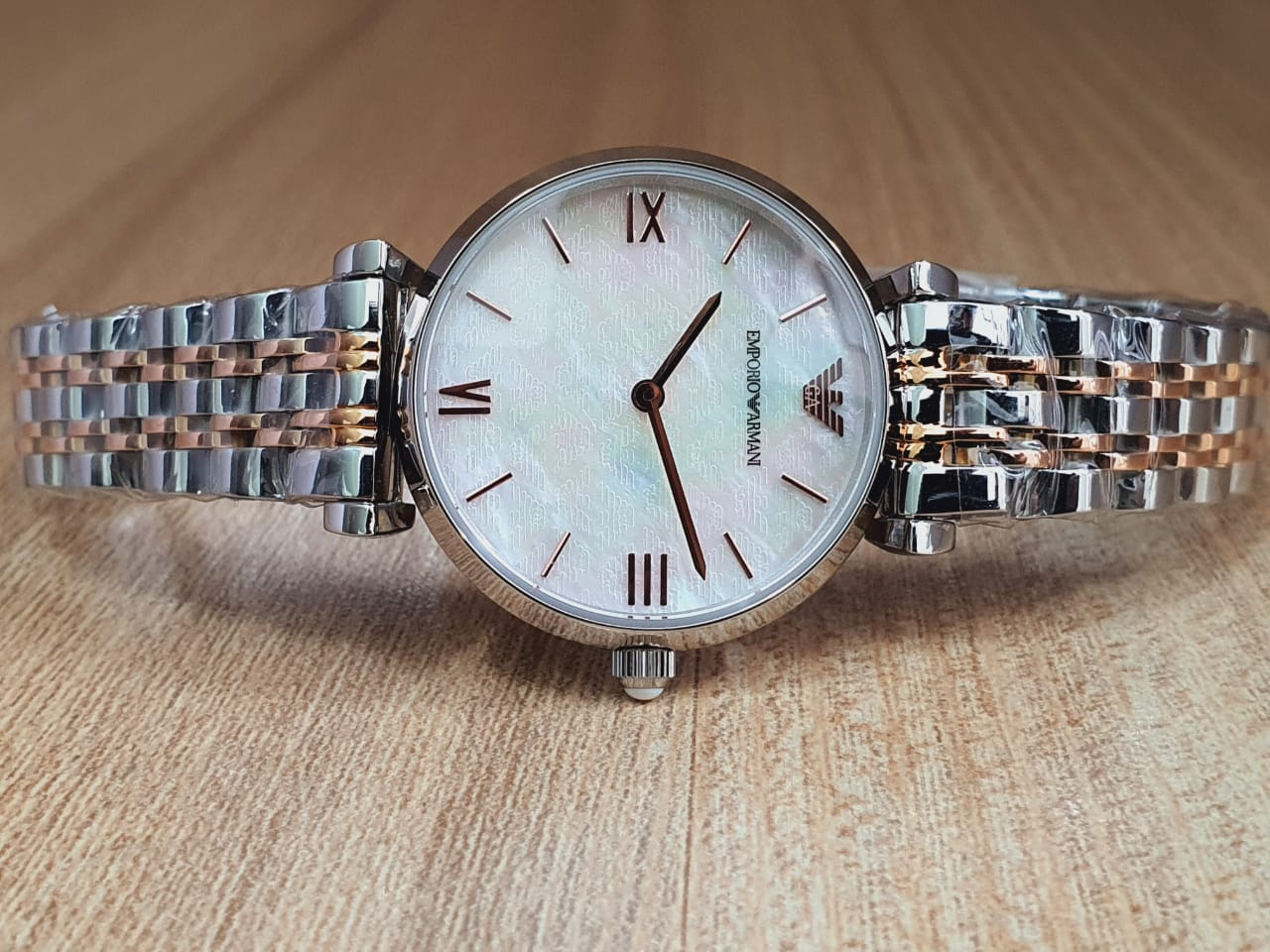 Emporio Armani AR1987 Gianni T-Bar | Златист часовник за жени