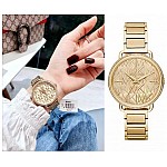 Michael Kors MK3886 Portia MK Logo Gold