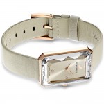 Swarovski 5547716 Uptown Watch Часовник за жени Swarovski 5547716 Uptown Watch. Верижка естествена кожа в бежов цвят. Кварцов механизъм. Водозащита 5 АТМ (душ).