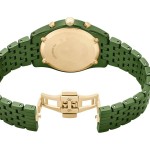 Часовник за мъже Emporio Armani AR70017 Antonio. Верижка керамична в зелен цвят. Кварцов механизъм. Водозащита 5 АТМ (душ).