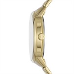 Armani Exchange AX2747 Cayde Часовник за мъже Armani Exchange AX2747 Cayde. Верижка метална в златист цвят. Кварцов механизъм. Водозащита 5 АТМ (душ).