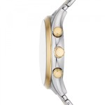 Fossil BQ2698 Fenmore Часовник за мъже Fossil BQ2698 Fenmore. Верижка метална в сребрист цвят. Кварцов механизъм. Водозащита 5 АТМ (душ).