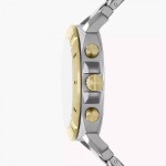 Fossil BQ2815 Privateer Часовник за мъже Fossil BQ2815 Privateer. Верижка метална в златист цвят. Кварцов механизъм. Водозащита 5 АТМ (душ).