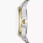 Часовник за жени Fossil BQ3913 Modern Sofisticate. Верижка метална в златист цвят. Кварцов механизъм. Водозащита 5 АТМ (душ).
